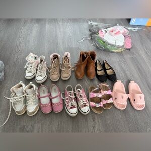 Brown Leather Kids Boots